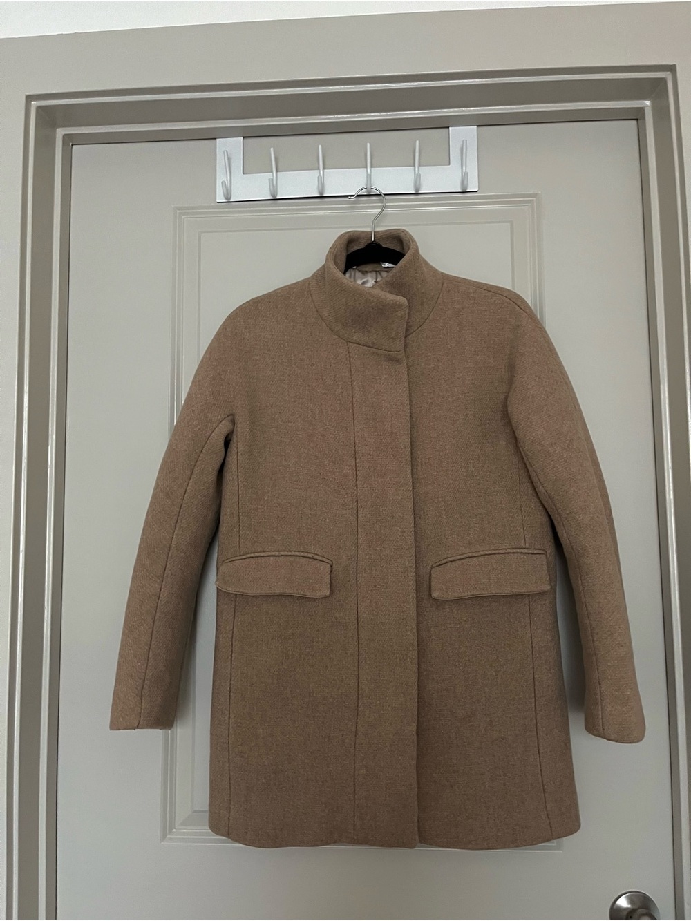 J Crew Stadium Cloth by Nelly Gori cocoon coat size 0
